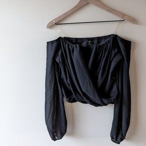 Strapless Cropped Top